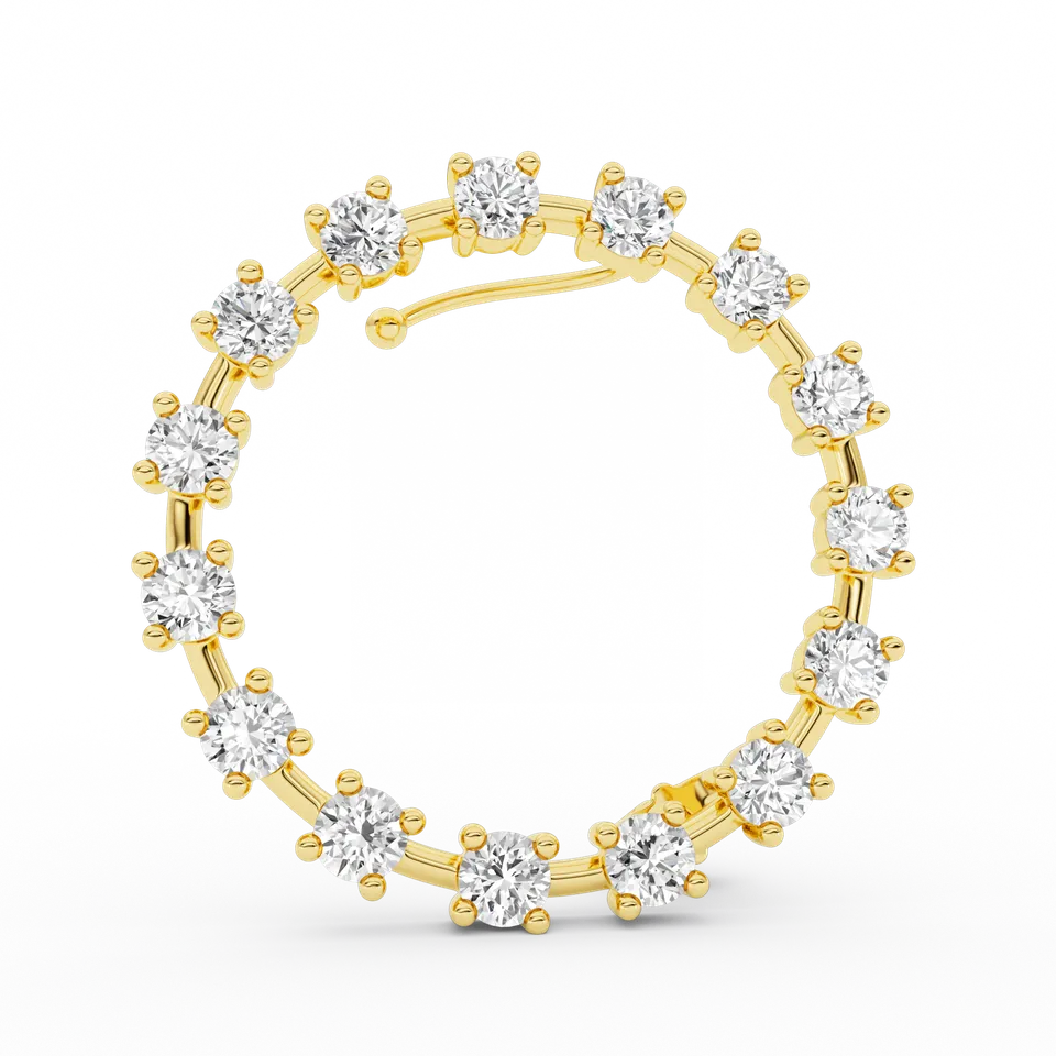 billion-avenue-ray-diamond-puce-doreille-doree-droite image 1