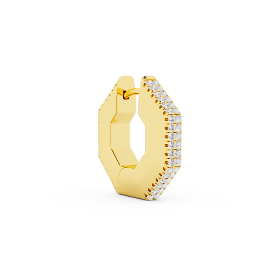 billion-avenue-diamond-boy-boucle-d-oreille-dor-e-zircon image 1
