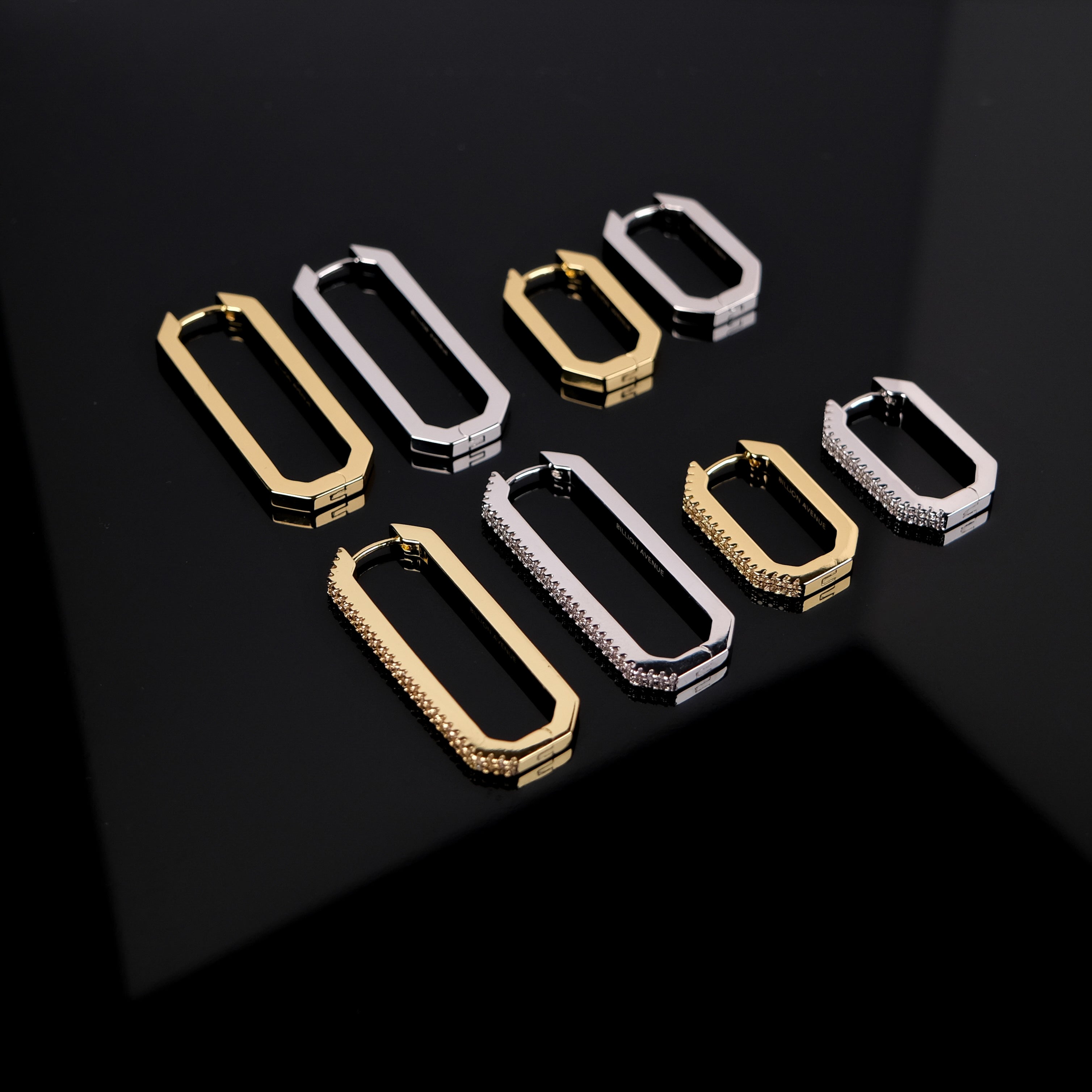 billion-avenue-octa-short-boucle-dor-e-zirconia image 8