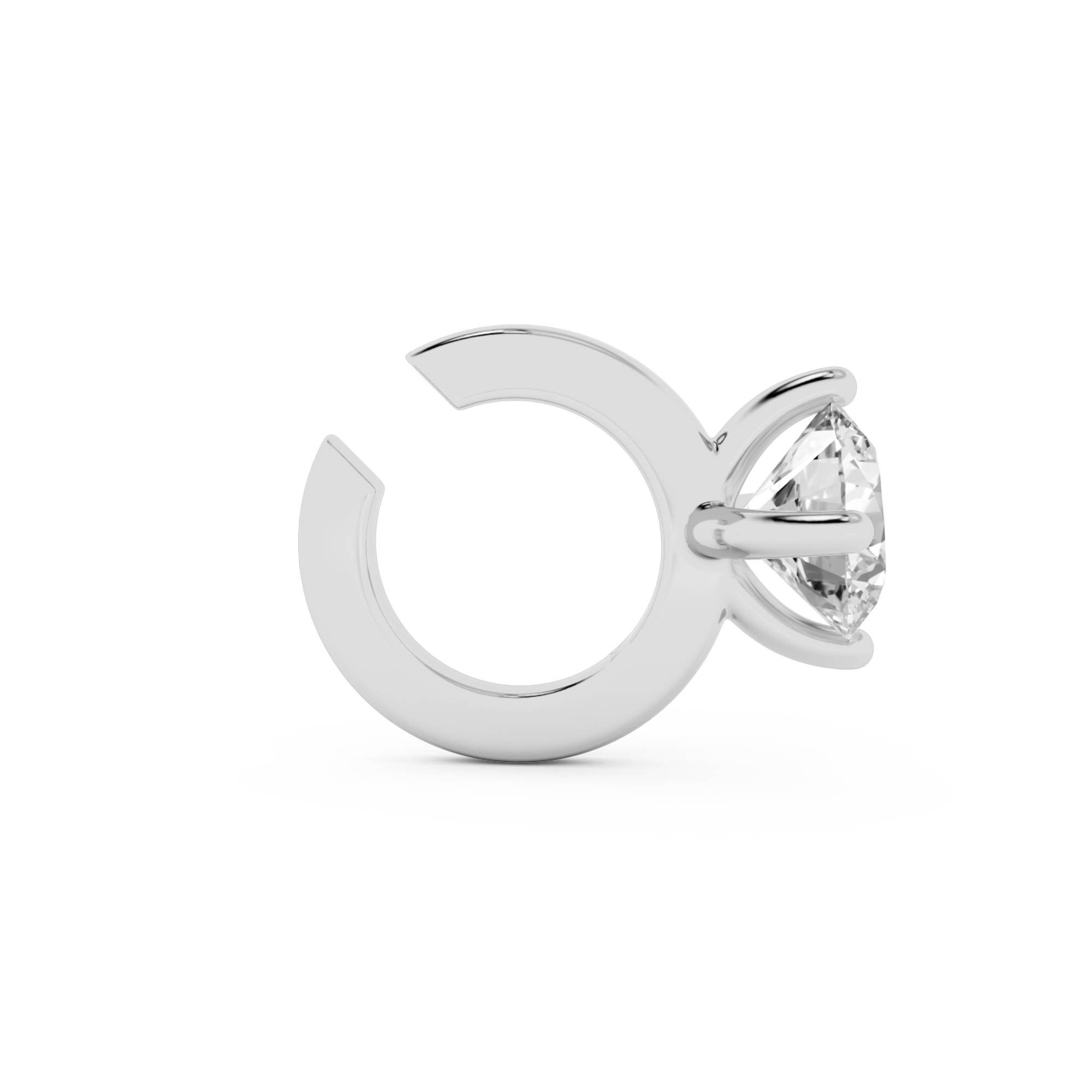 billion-avenue-solitaire-classic-earcuff-dor-fin image 6