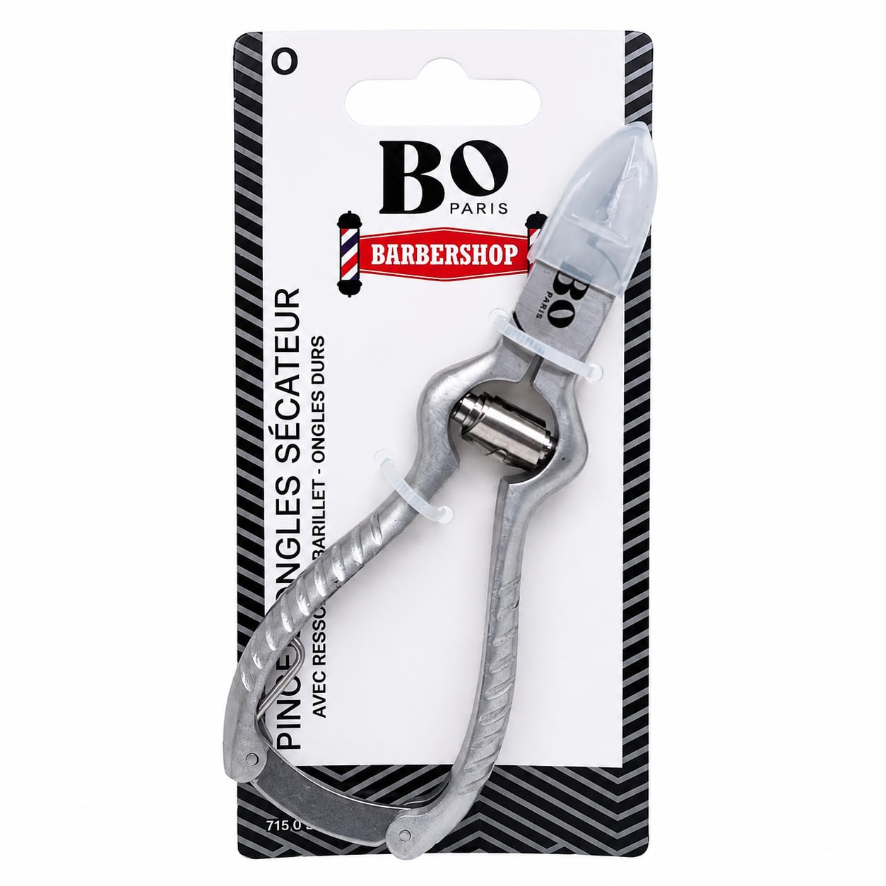 bo-paris-the-barber-shop-pince-ongles-s-cateur-inox-ongles-durs image 1
