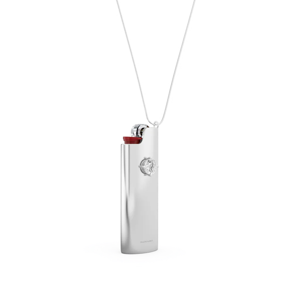 billion-avenue-diamond-lighter-collier-pendentif-briquet image 1