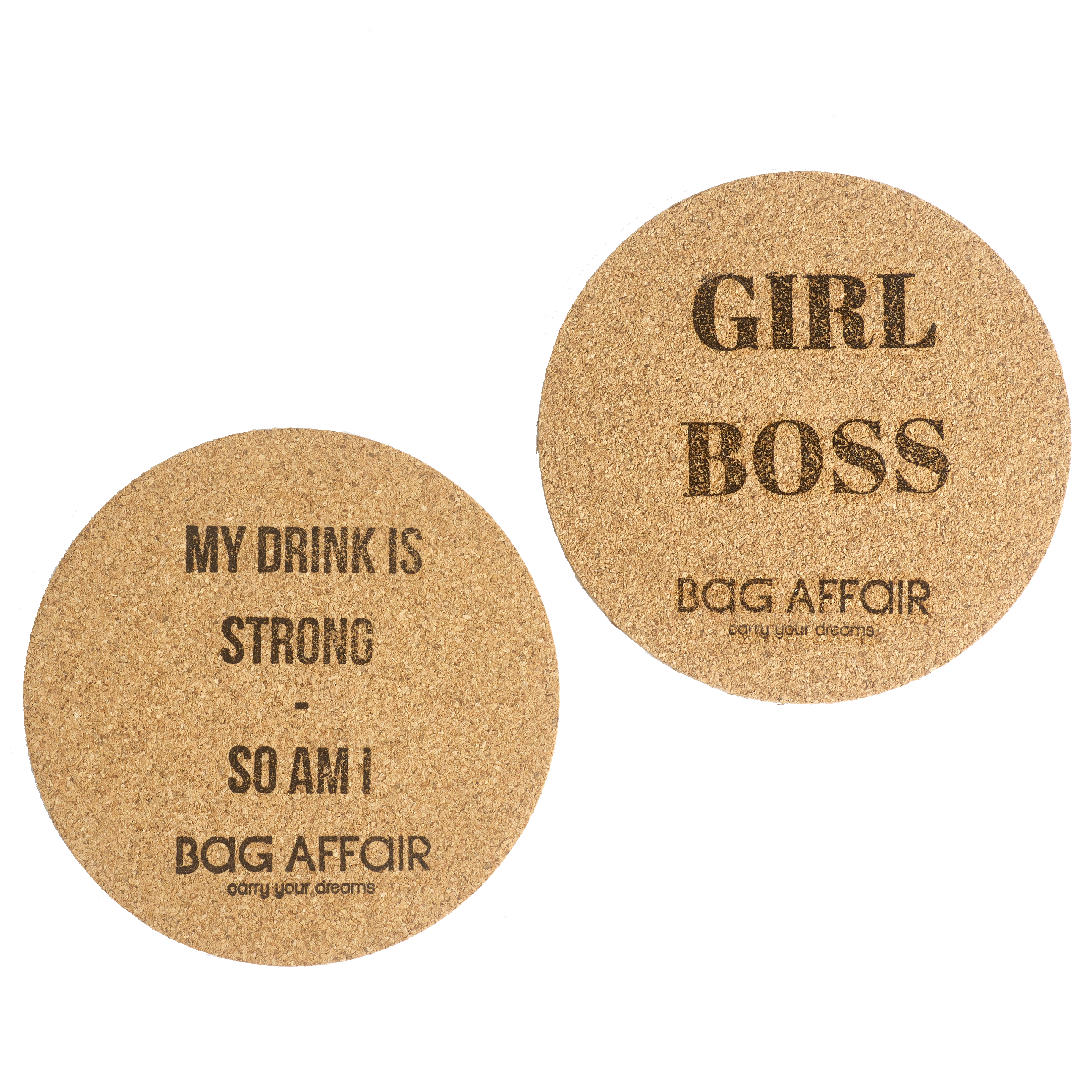 bag-affair-accessoires-dessous-de-verre-li-ge-set-4-girlboss image 1