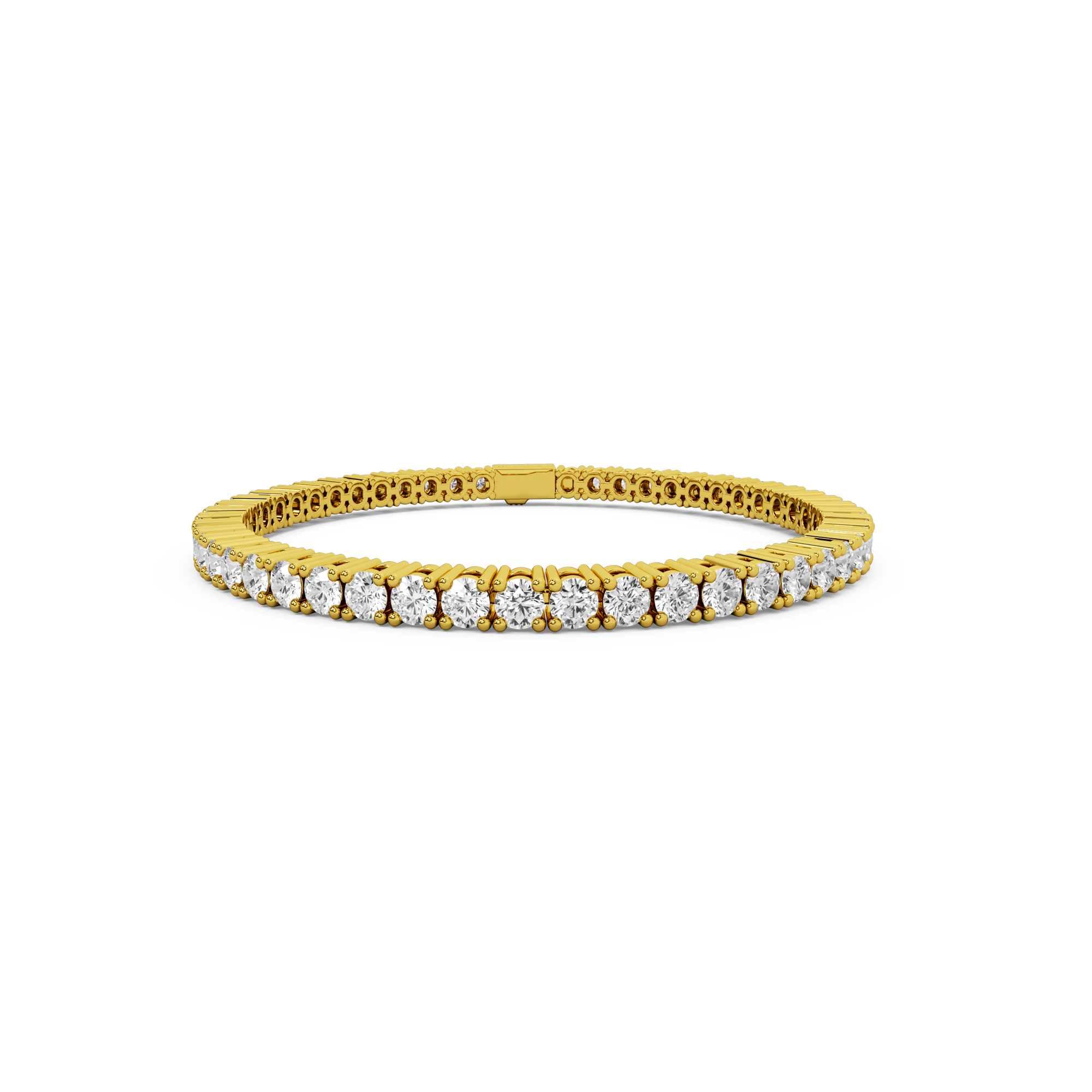 billion-avenue-tennis-diamond-bracelet-dor-3-mm-17-cm image 4