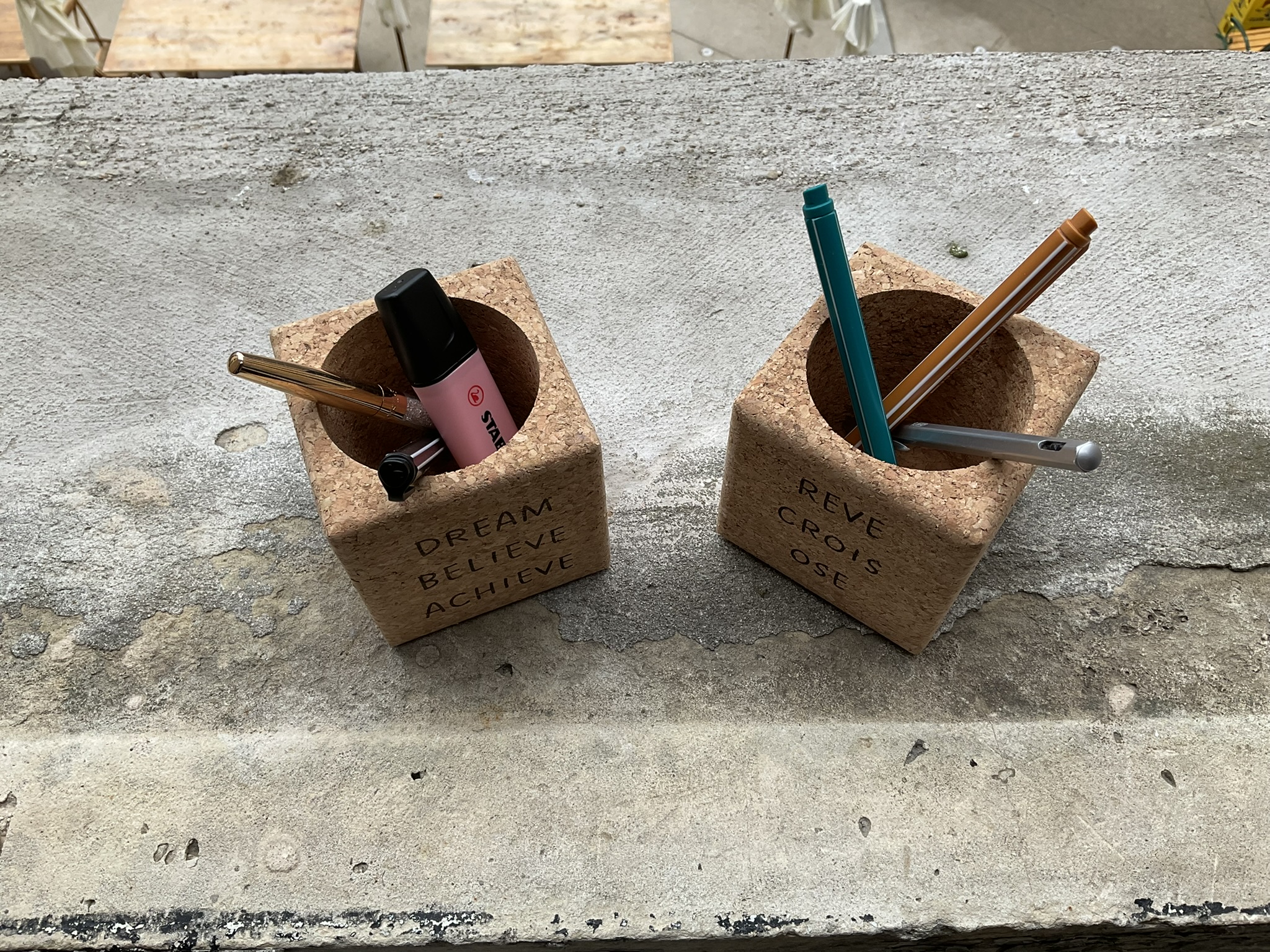 bag-affair-porte-crayon-li-ge-9-5-cm-naturel image 2