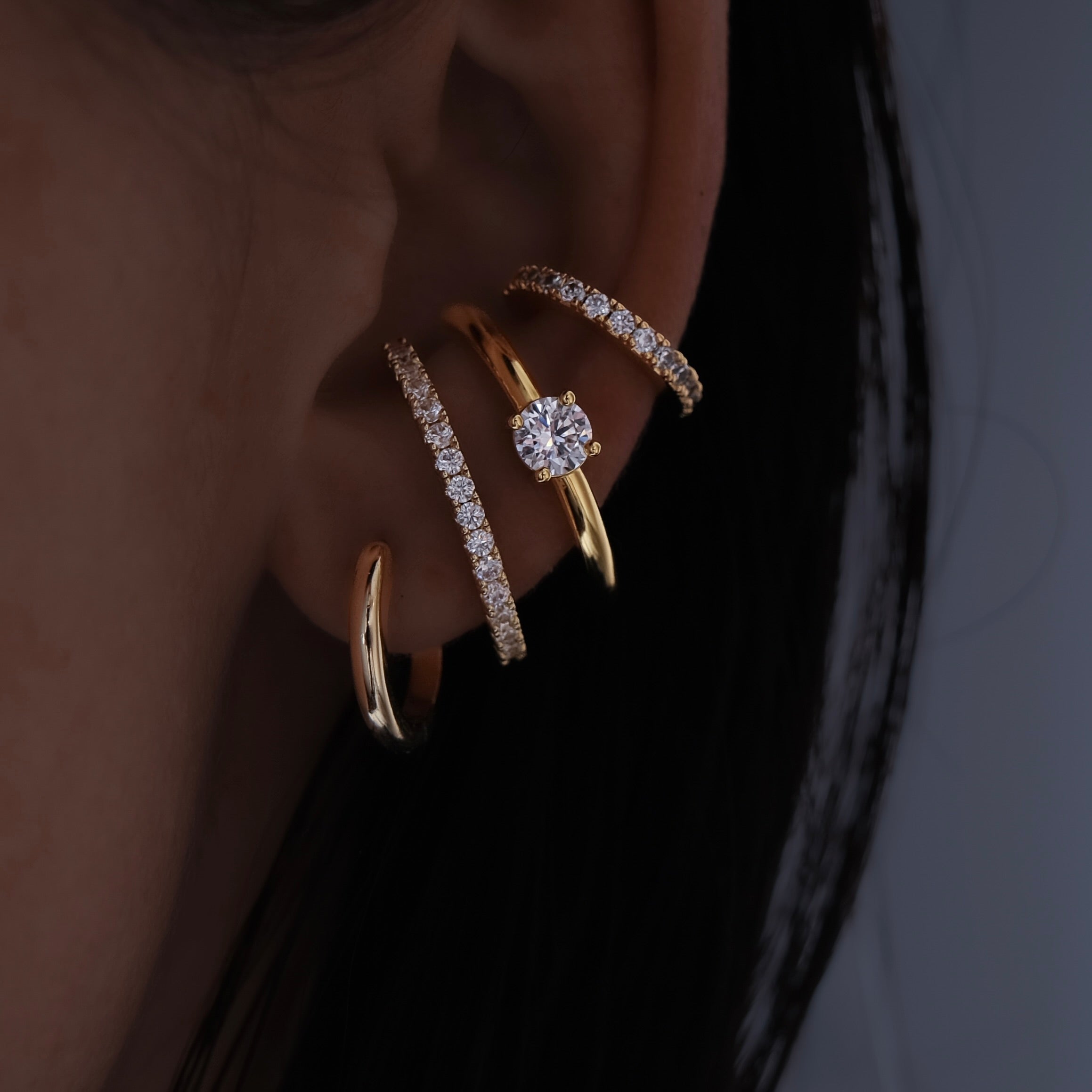 billion-avenue-classic-diamond-earcuff-dor-strass-10-mm image 5