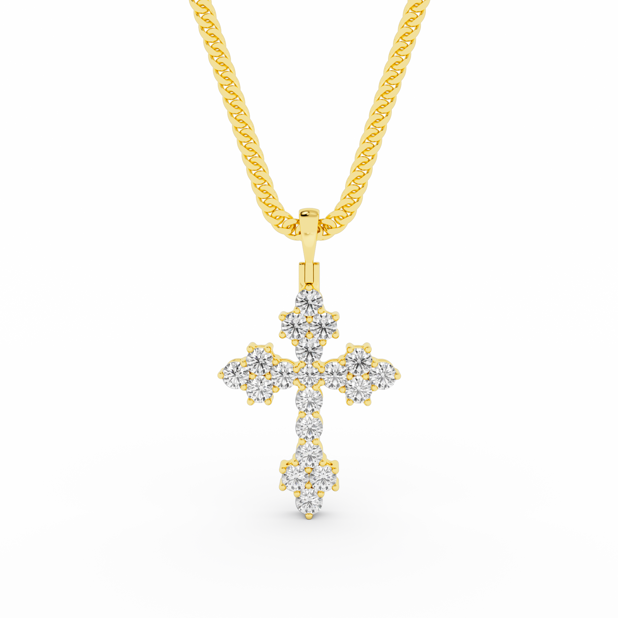 billion-avenue-ava-cross-collier-croix-dor-55-cm image 1