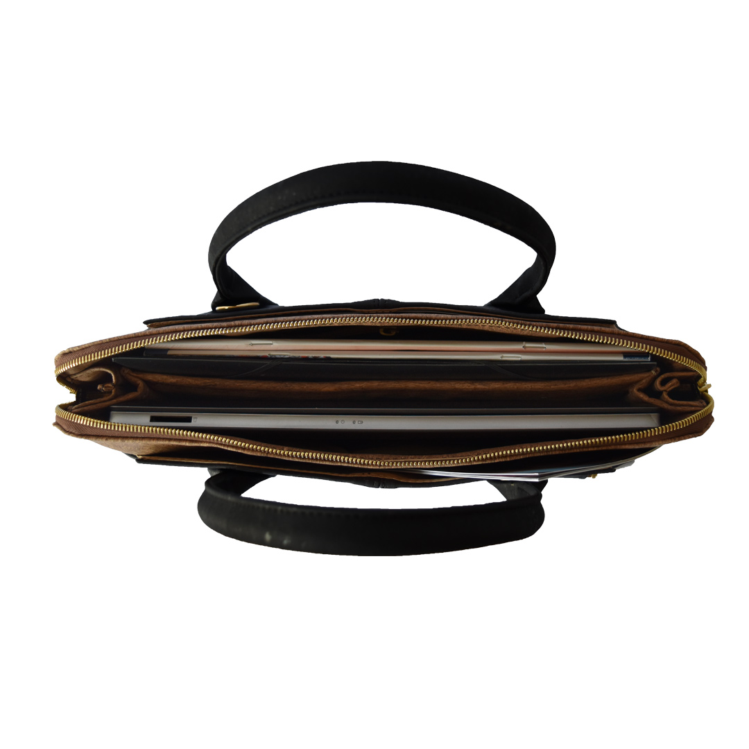 bag-affair-savvy-sac-ordinateur-femme-15-noir-marron image 3