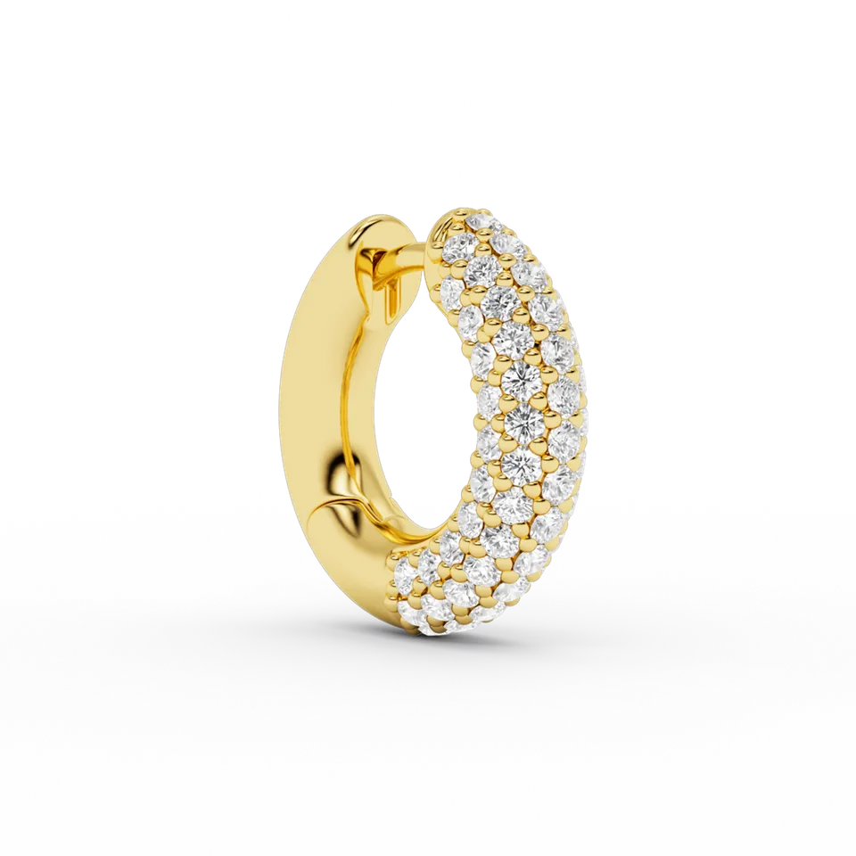 billion-avenue-chunky-kos-boucle-d-oreille-dor-e-23-mm image 1