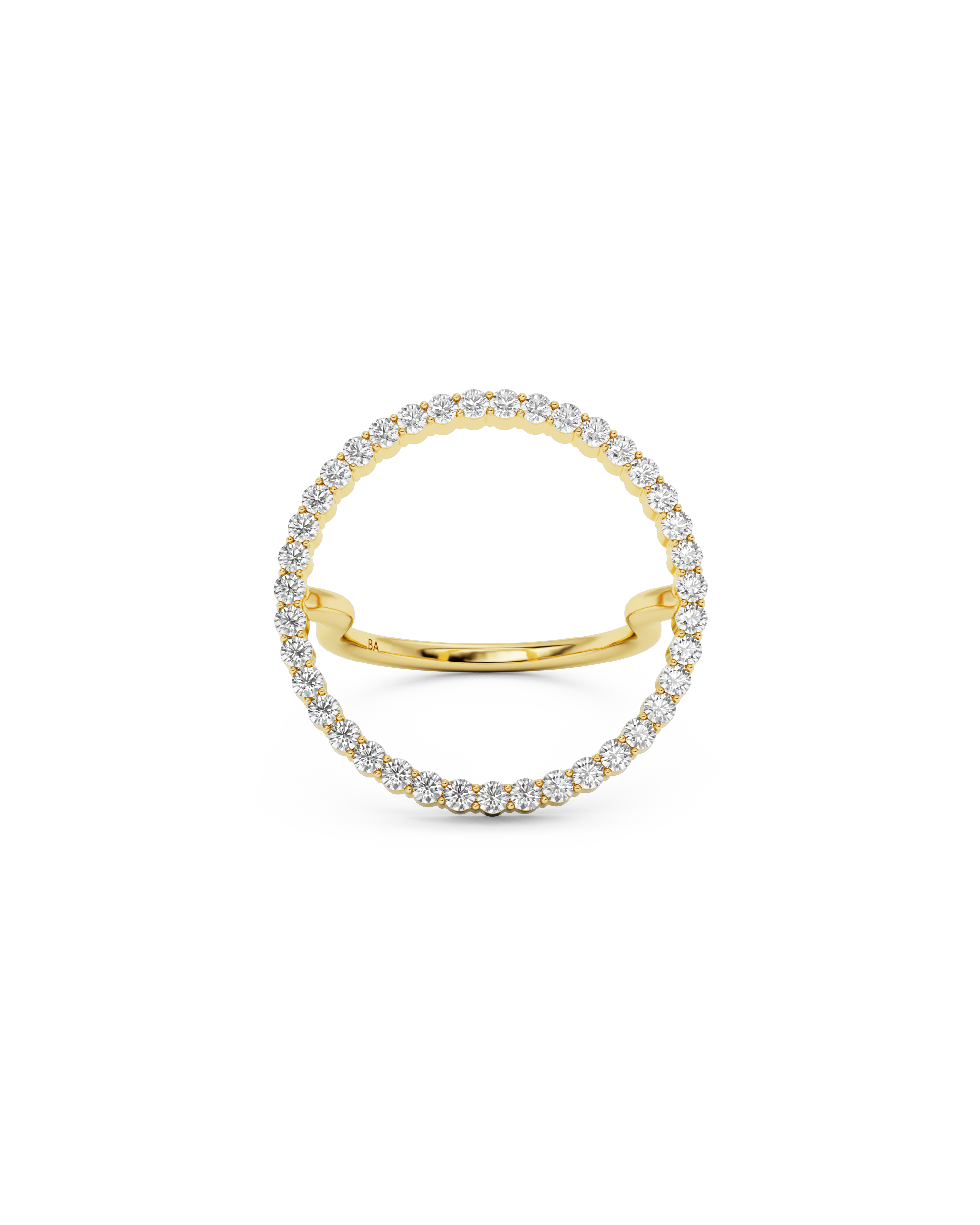 billion-avenue-jill-diamond-bague-dor-e-zirconia-taille-51 image 1