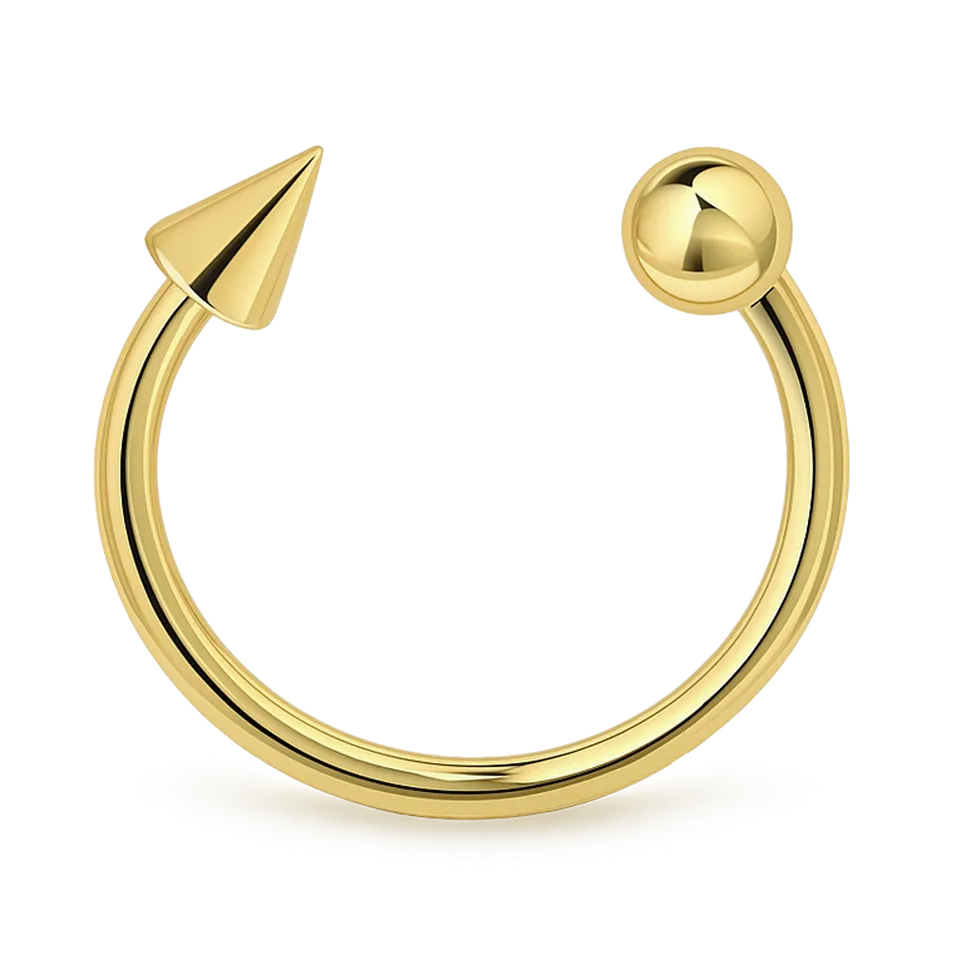billion-avenue-spike-ball-bracelet-dor-picots image 1