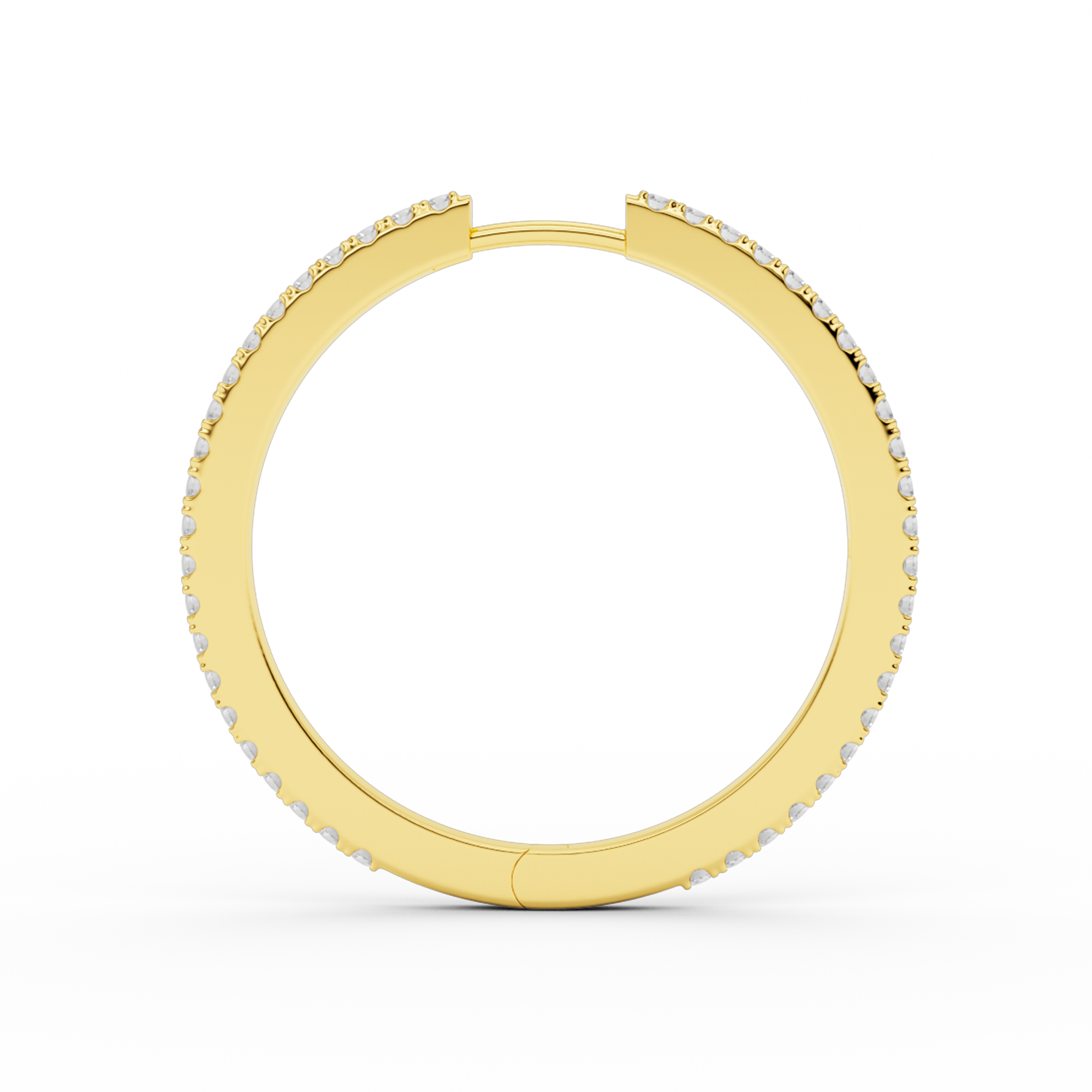 billion-avenue-ivy-l-boucle-doreille-doree-30mm image 2