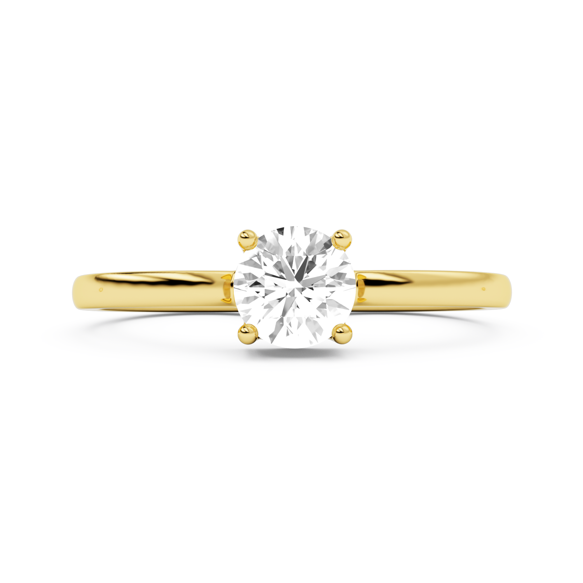 billion-avenue-gaya-solitaire-bague-double-doigt-dor-s-zirconia image 1