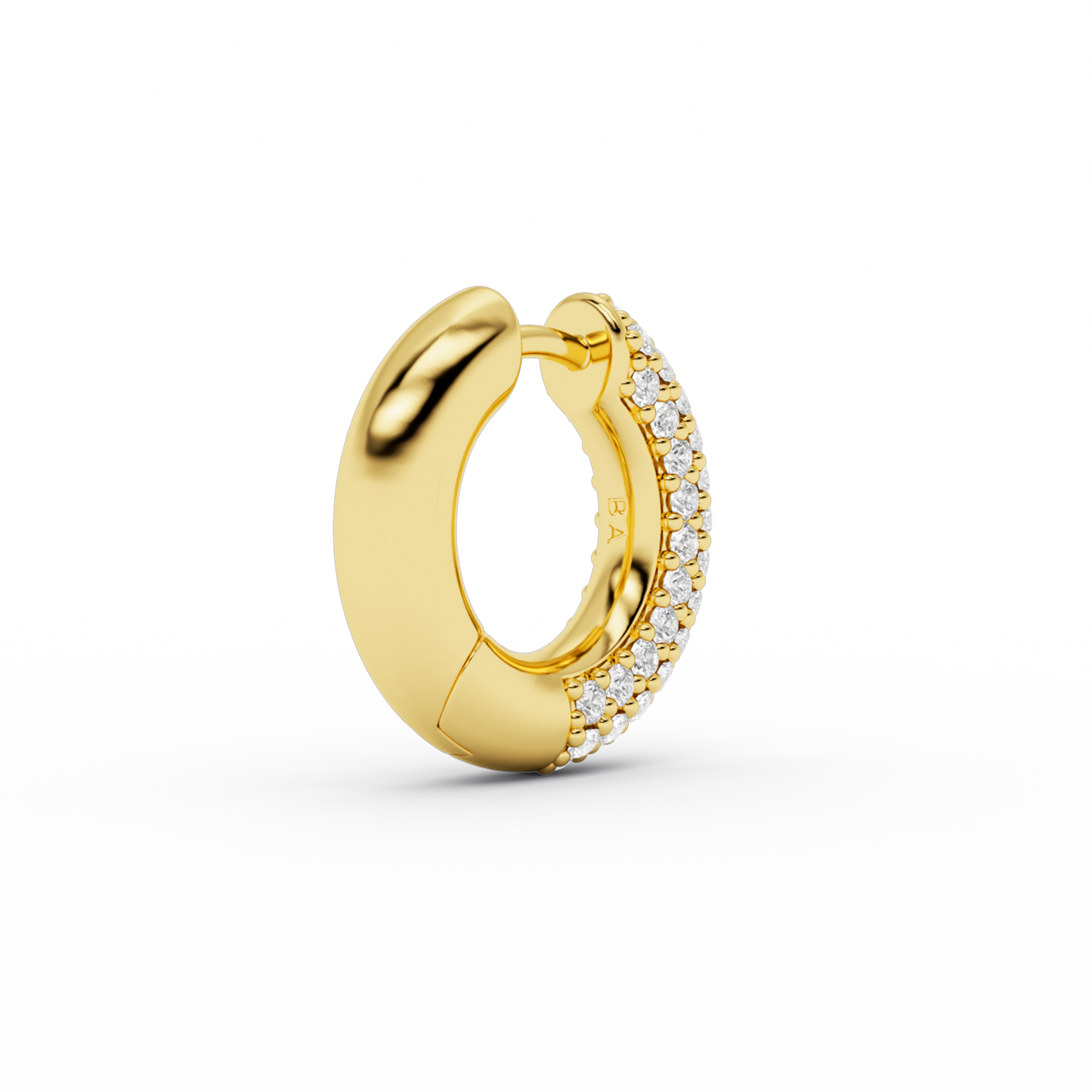billion-avenue-chunky-kos-boucle-d-oreille-dor-e-23-mm image 3
