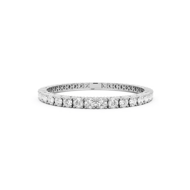 billion-avenue-tennis-diamond-bracelet-4mm-dor-17cm image 1