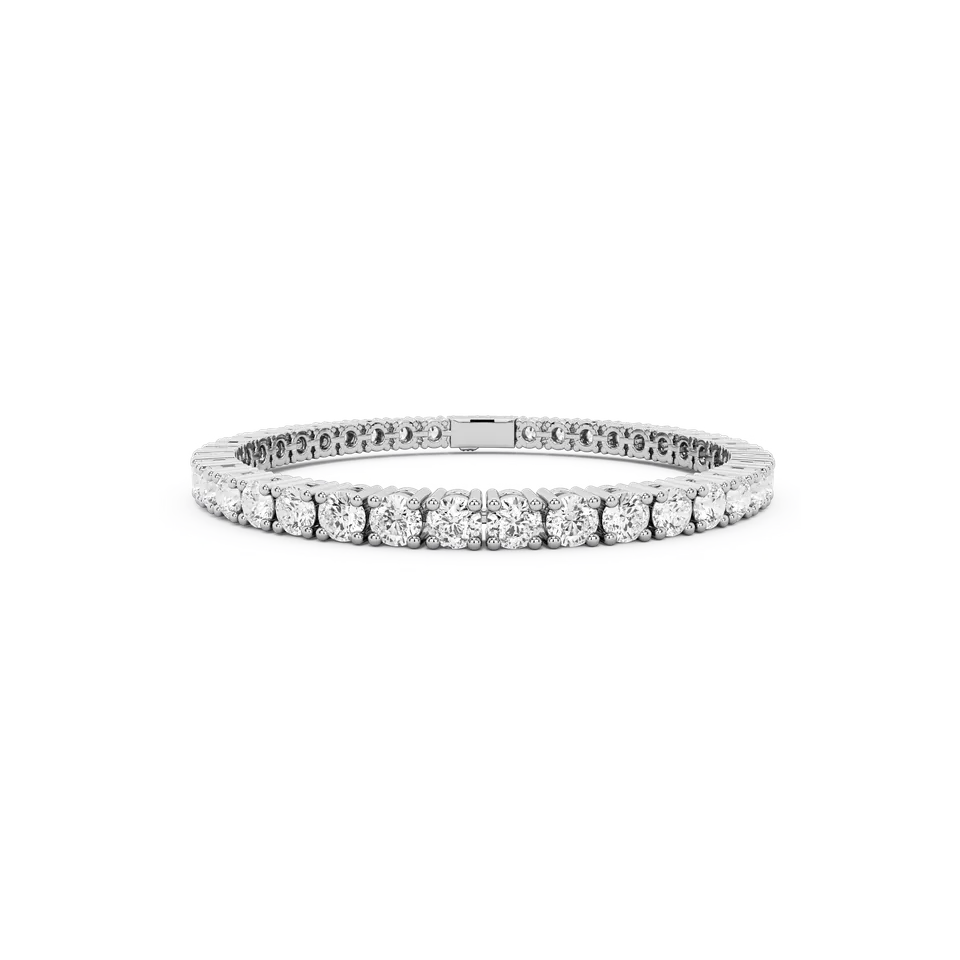 billion-avenue-tennis-diamond-bracelet-4mm-dor-17cm image 1