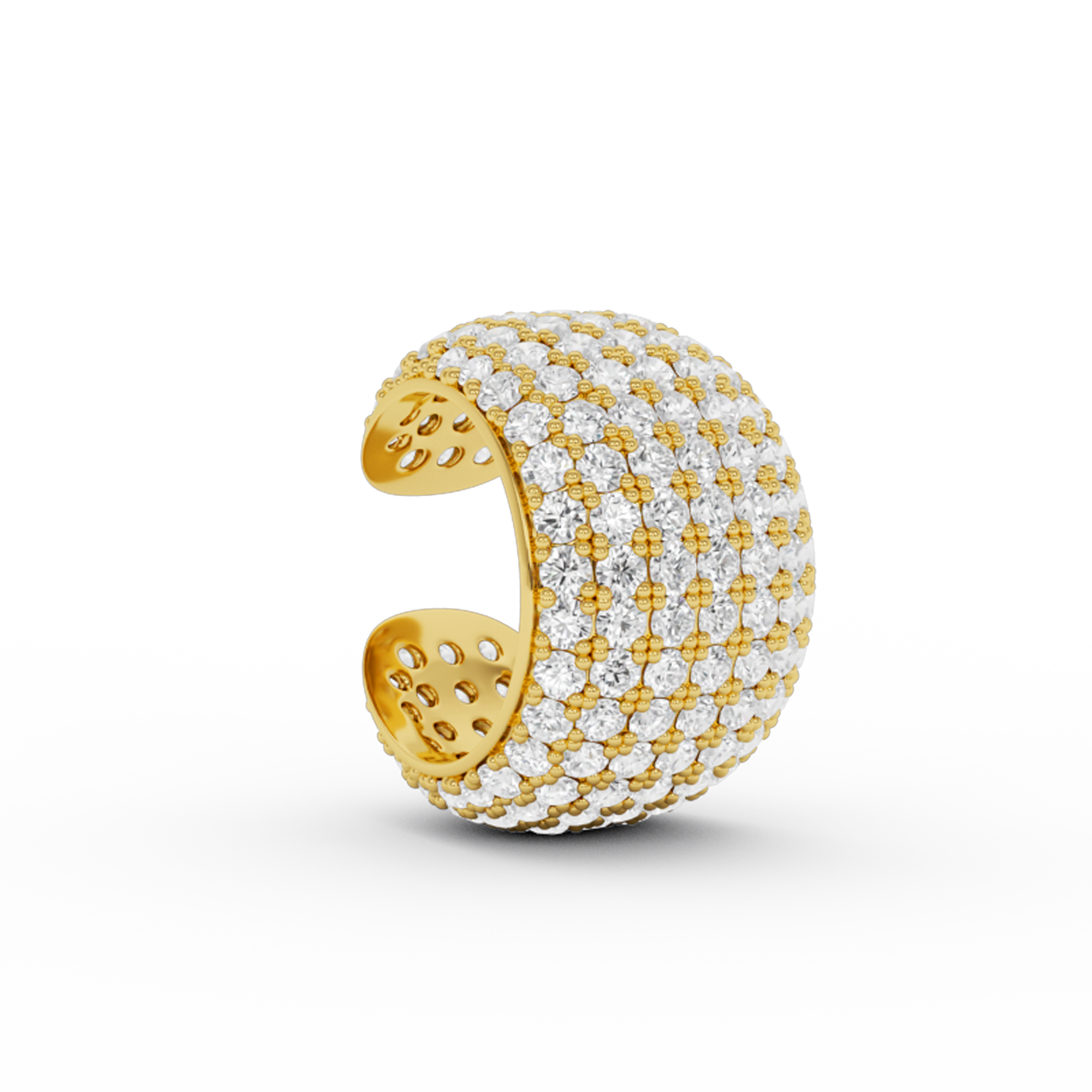 billion-avenue-ara-diamond-earcuff-manchette-or-sans-per-age image 1