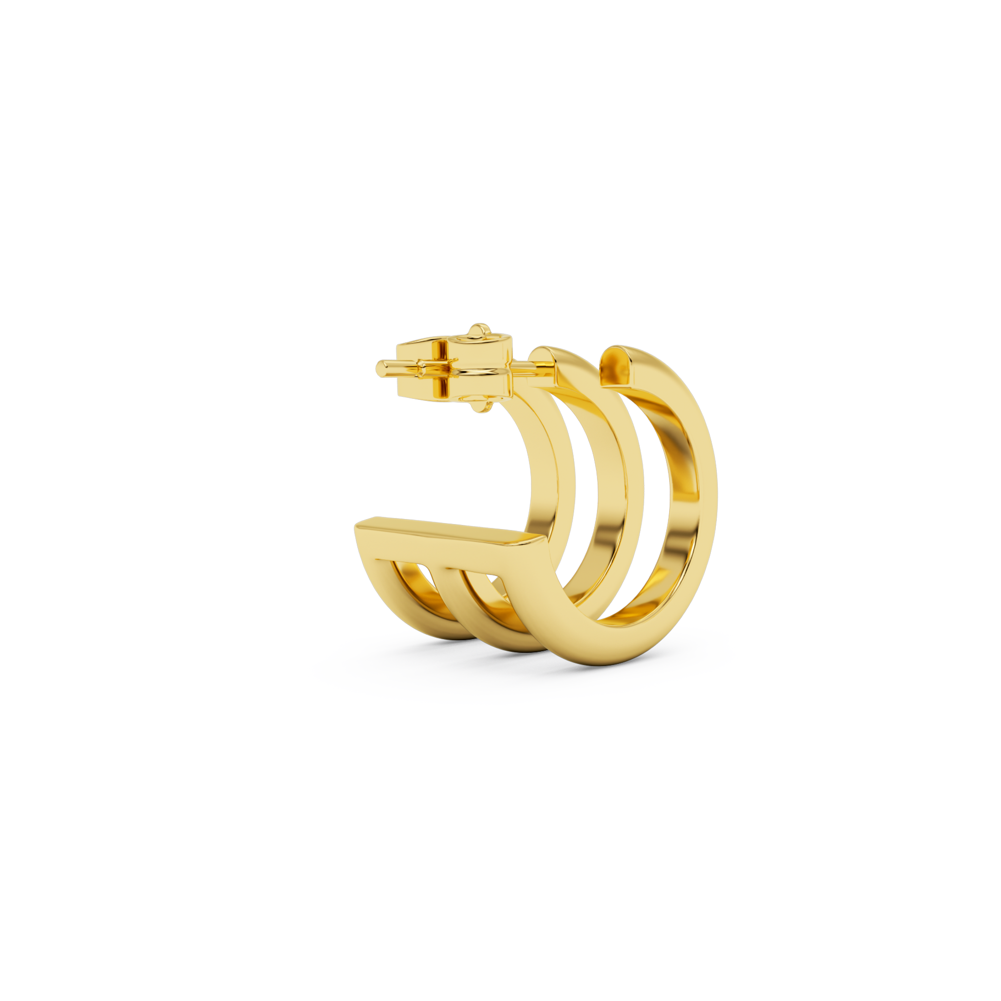 billion-avenue-trio-iva-clou-d-oreille-dor-1-pi-ce-15-mm image 4