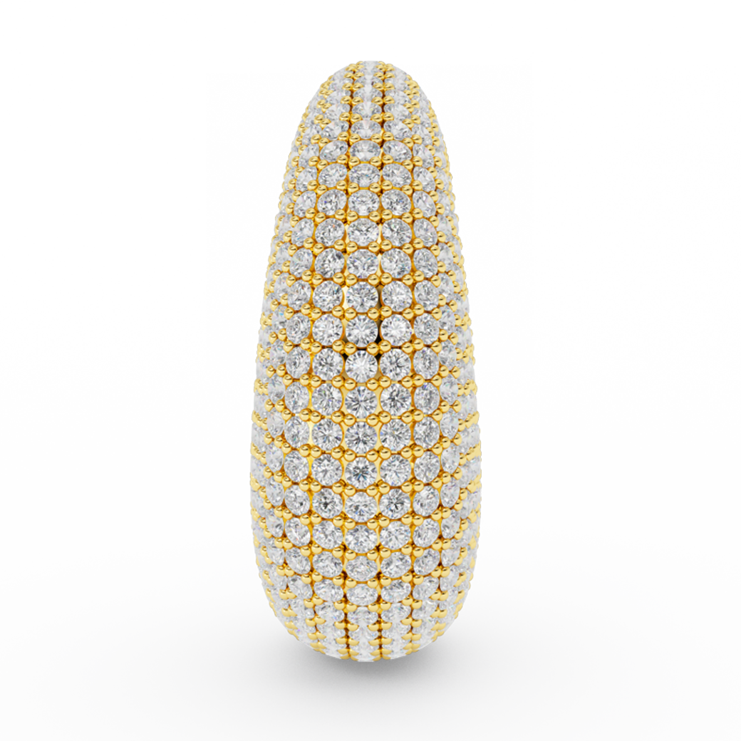 billion-avenue-bulb-diamond-clou-d-oreille-dor-zirconia image 2