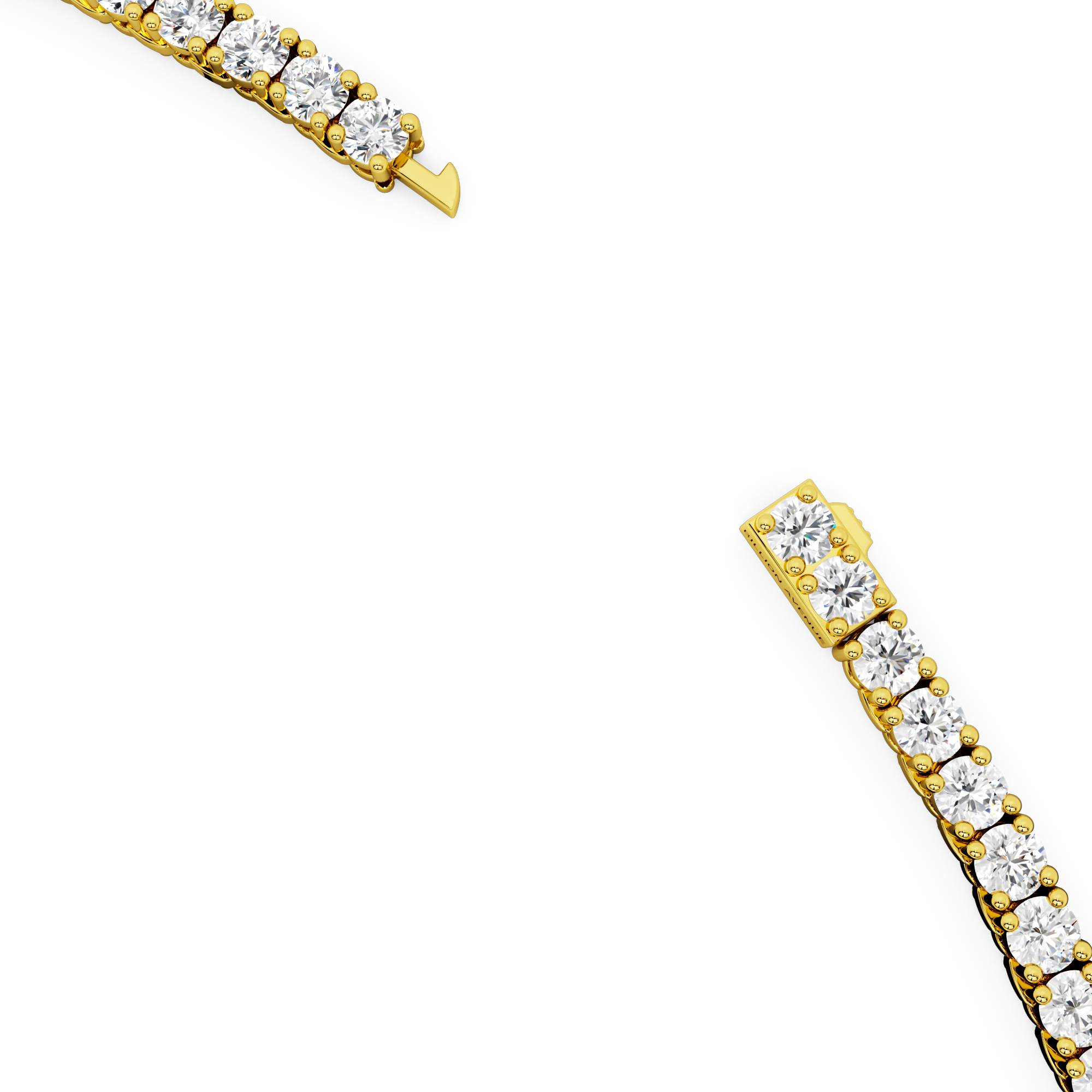 billion-avenue-tennis-diamond-collier-argent-40-cm-3-mm image 5