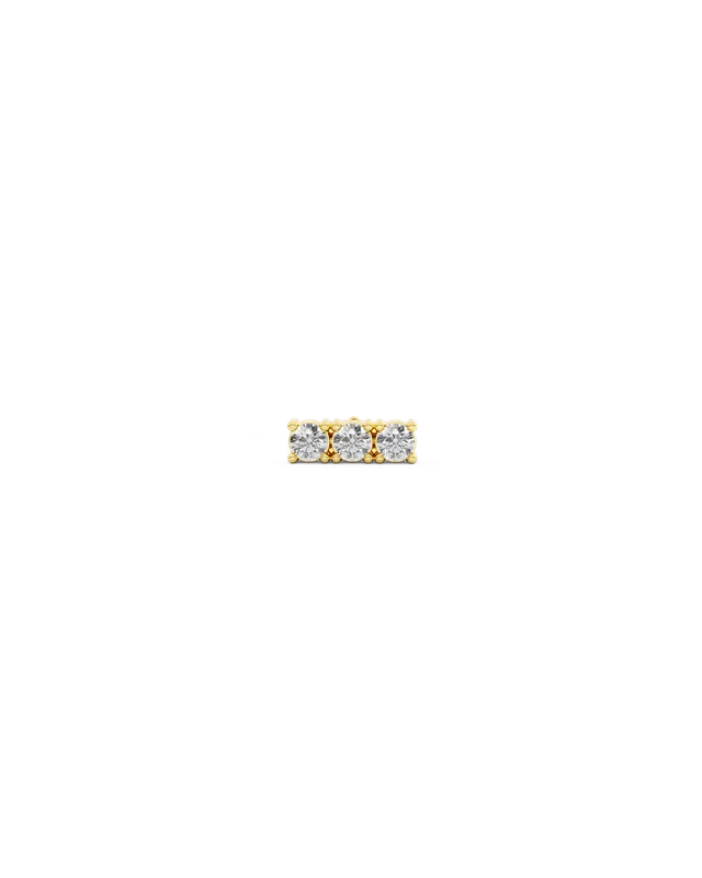 billion-avenue-iris-tiny-trio-clou-d-oreille-dor-zirconia image 1