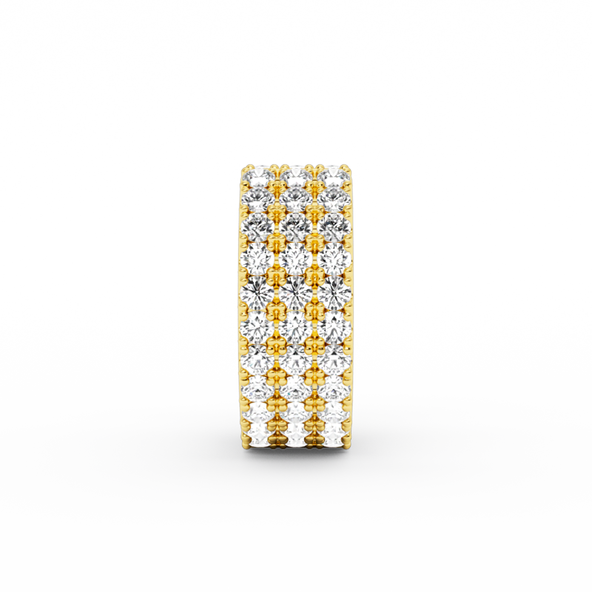 billion-avenue-flat-diamond-boucle-dor-e-strass-23-mm image 3