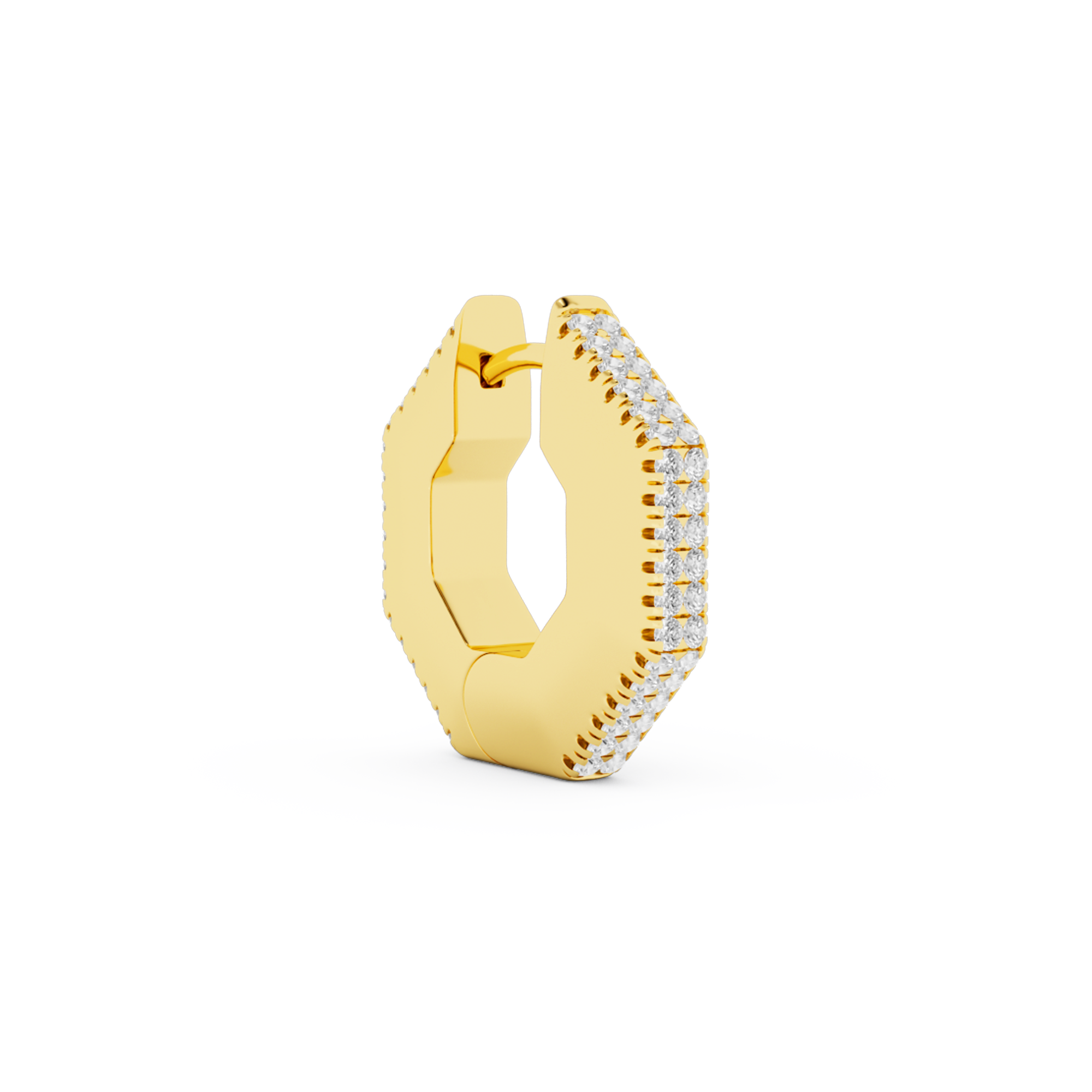 billion-avenue-diamond-boy-boucle-d-oreille-dor-e-zircon image 1