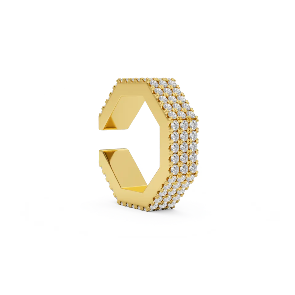 billion-avenue-edge-large-earcuff-dor-zirconia-17-5mm image 1