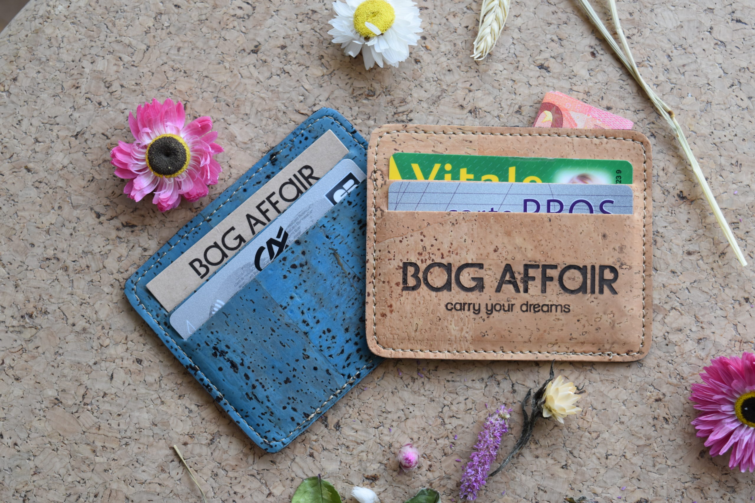 bag-affair-accessoires-porte-cartes-li-ge-vert-4-cartes image 2