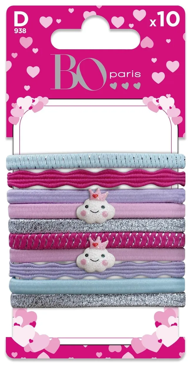 bo-paris-lastiques-fantaisie-lastique-cheveux-x10 image 1