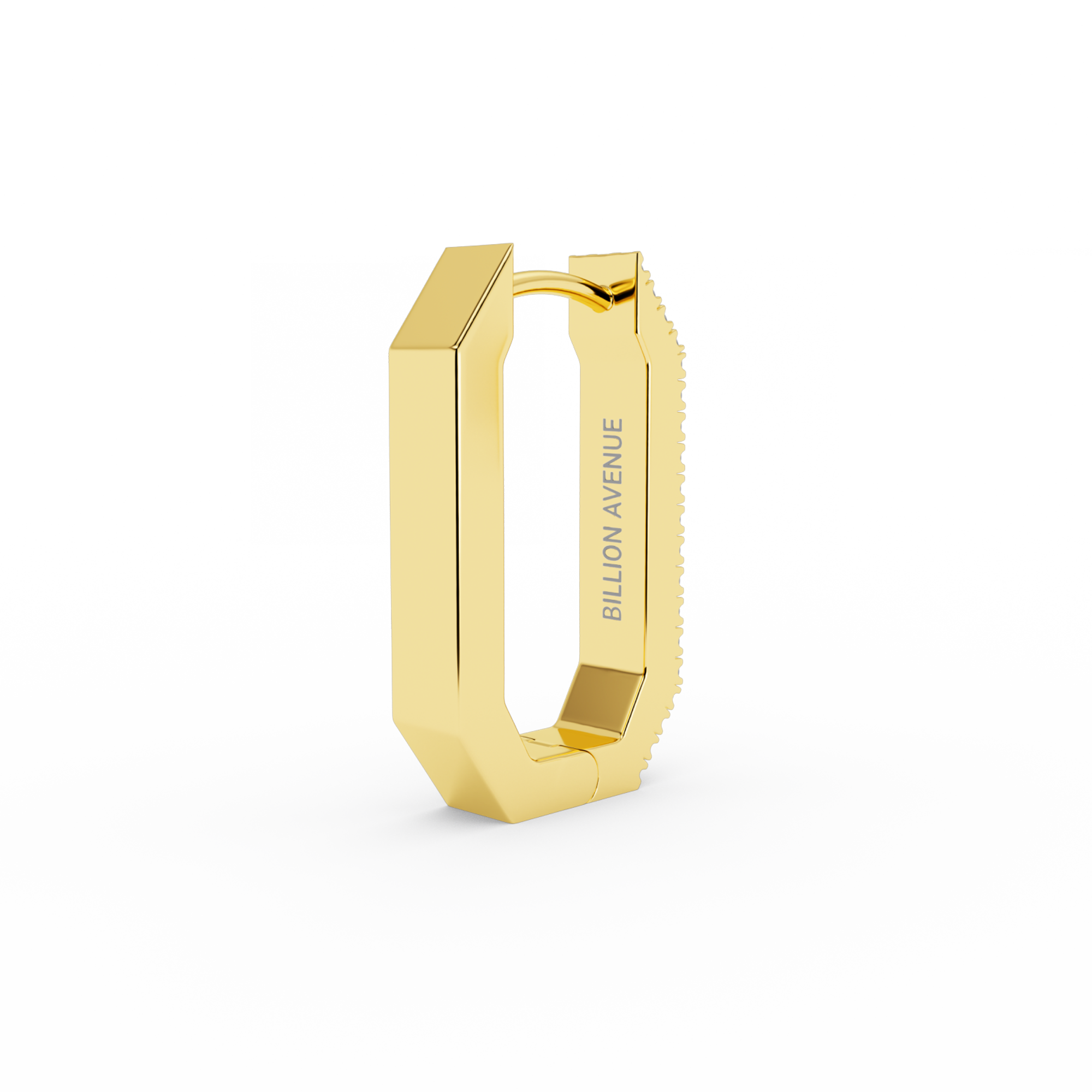 billion-avenue-octa-max-short-boucle-d-oreille-dor-e-zircon-25mm image 3