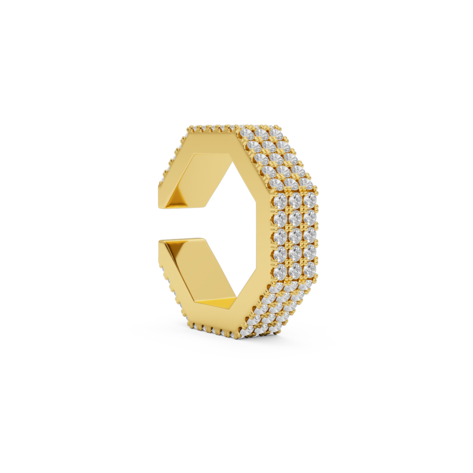 billion-avenue-edge-large-earcuff-dor-zirconia-17-5mm image 1