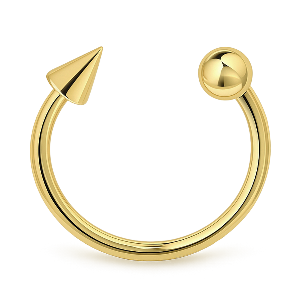 billion-avenue-spike-ball-bracelet-dor-picots image 1