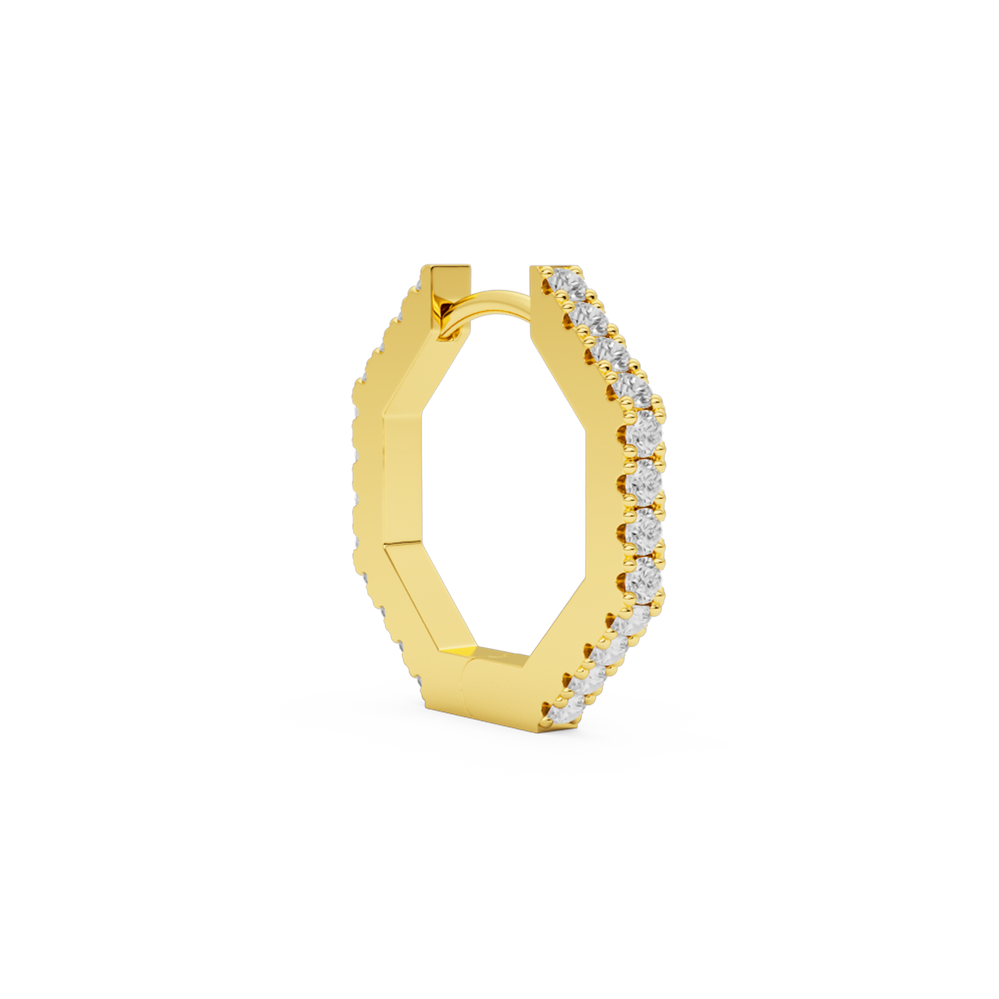 billion-avenue-novi-diamond-boucle-d-oreille-dor-e-zirconia image 1