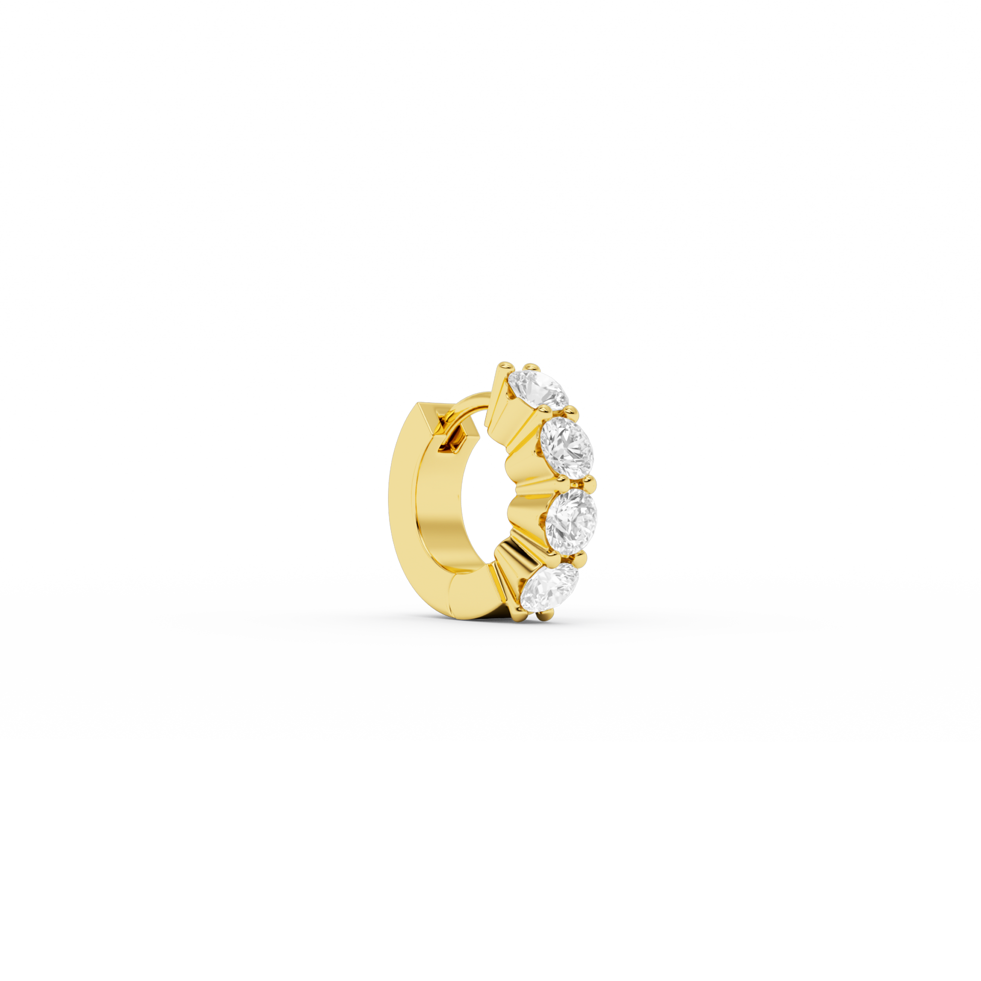 billion-avenue-iris-xs-boucle-doreille-doree-zircon-23mm image 1