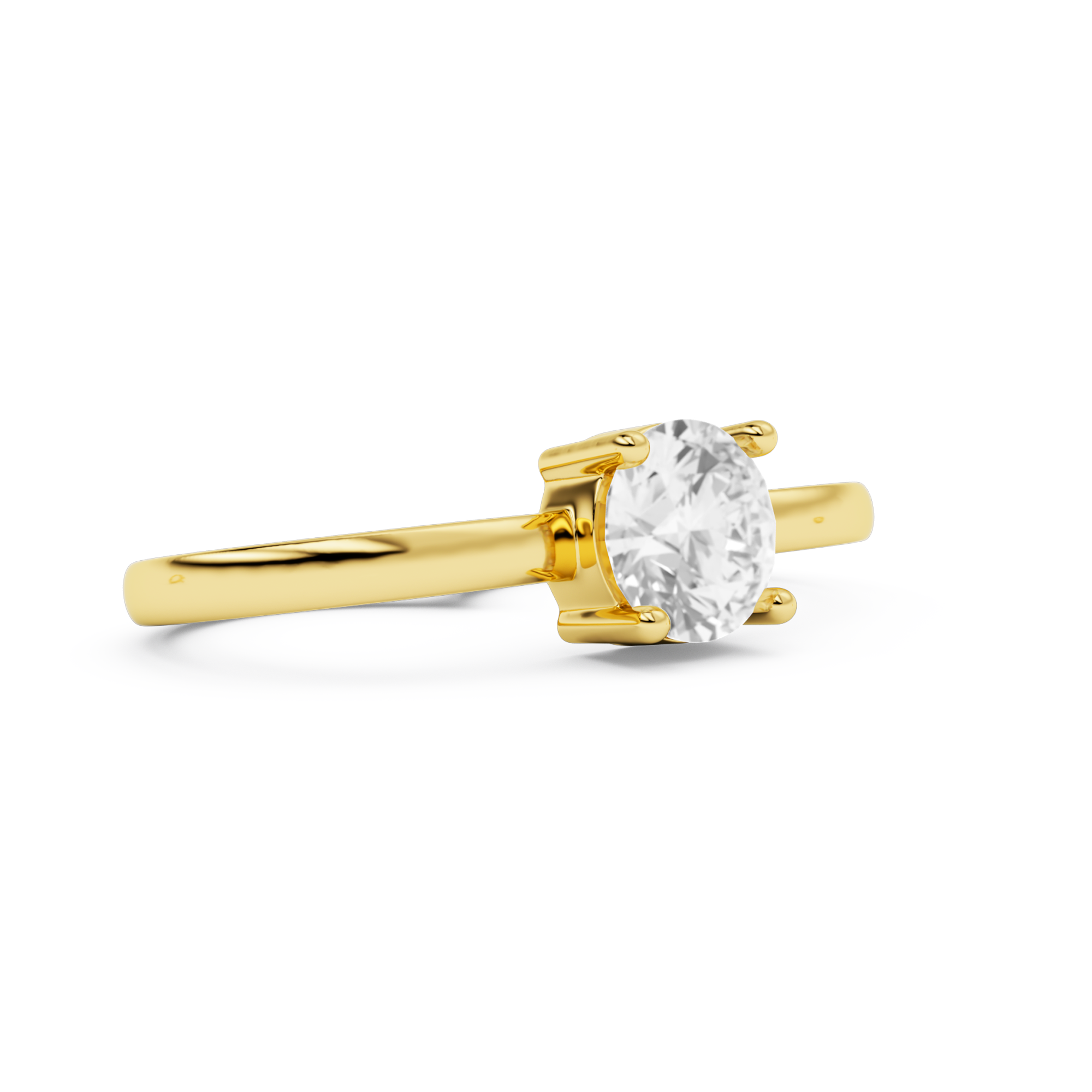 billion-avenue-gaya-solitaire-bague-double-doigt-dor-s-zirconia image 3