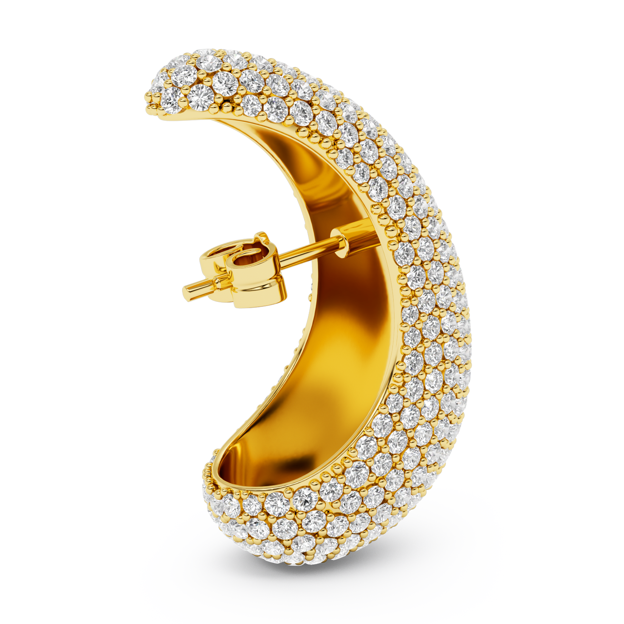 billion-avenue-bulb-diamond-clou-d-oreille-dor-zirconia image 4