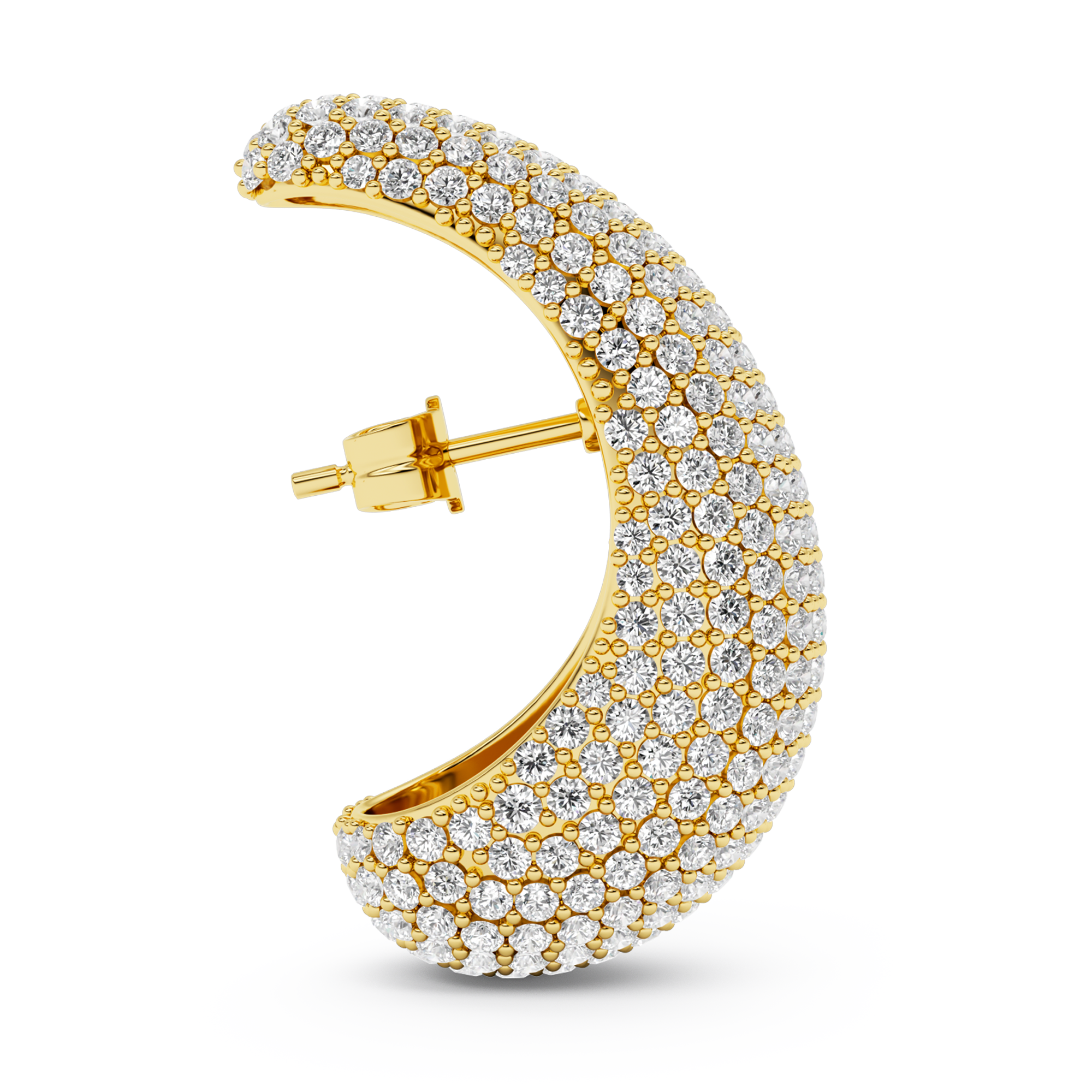 billion-avenue-bulb-diamond-clou-d-oreille-dor-zirconia image 1